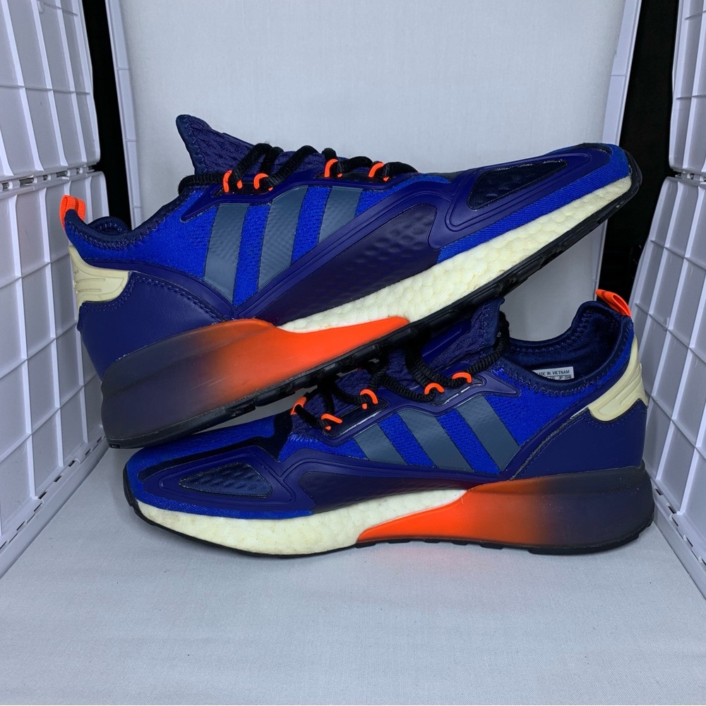 Adidas Zk 2k Blue/Legacy Blue/Tech Indigo View 5